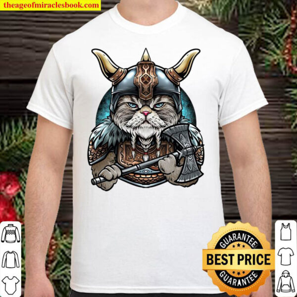 Viking Cat Norse Mythology Shirt