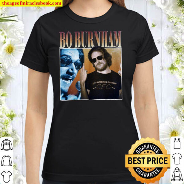 Vintage Bo Burnham Classic Women T Shirt