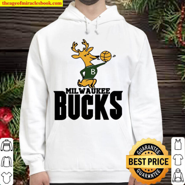 Vintage Milwaukee Bucks Shirt Milwaukee Bucks NBA Basketball Hoodie