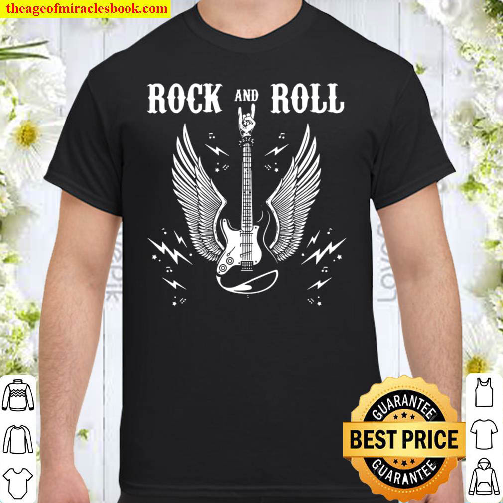 Official Vintage Rock And Roll Music – Guitar Lovers Shirt