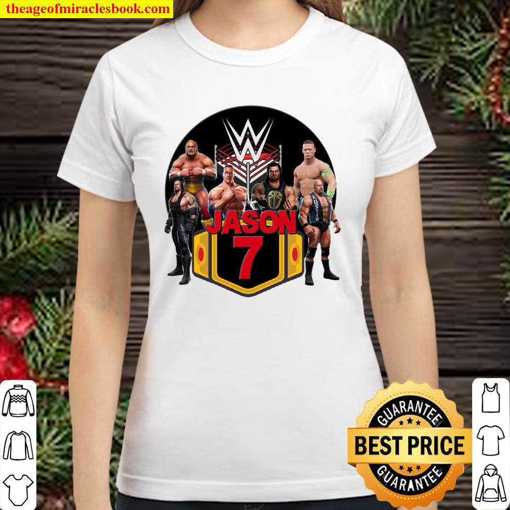 Crew Neck Graphic Tee Official Merchandise Wrestlemania WWE Braun Strowman Girls T-Shirt Birthday Gift Idea for Daughter Sister Neice