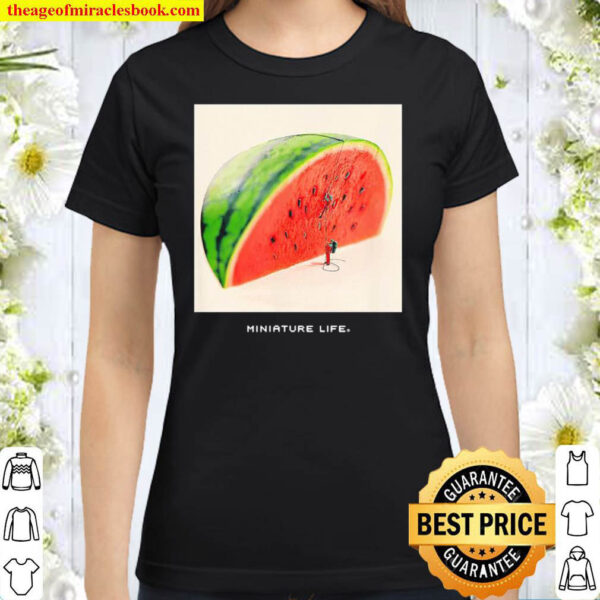 Watermelon Wall Classic Women T Shirt