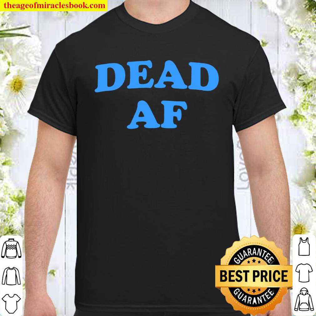 Official Womens Dead Af V-Neck Shirt
