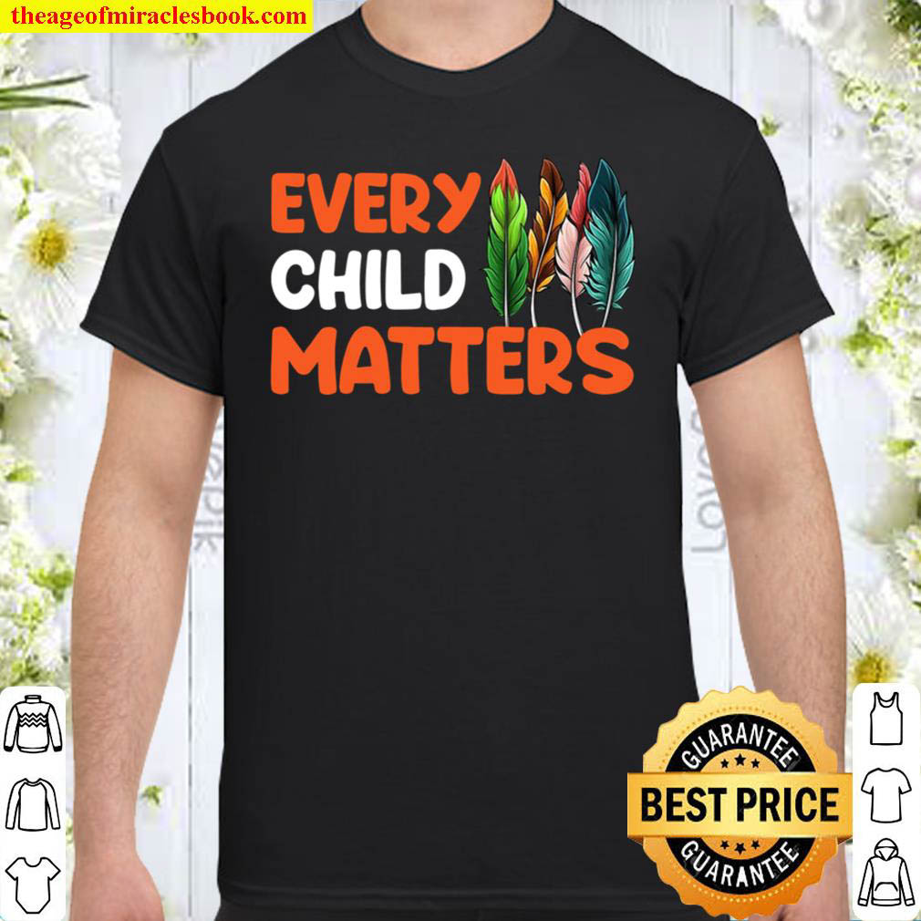 Official Womens Every Child Matters Canada Orange Shirt Day Shirt