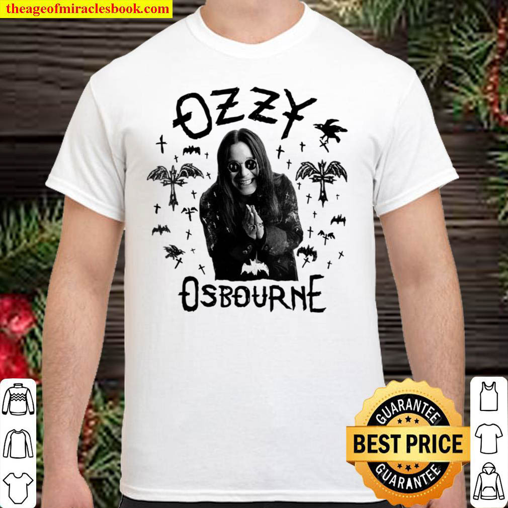 Official Womens Ozzy Osbourne – Flying Cross Shirt