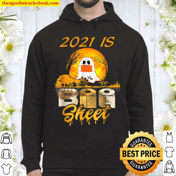 2021 Is Boo Sheet Ghost Halloween Costumes Party Men Women Hoodie