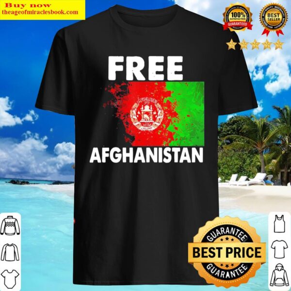 Afghanistan Flag Free Afghanistan Shirt