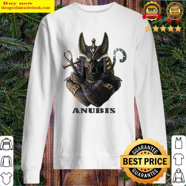 Ancient egyptian god of death anubis family bday xmas Sweater