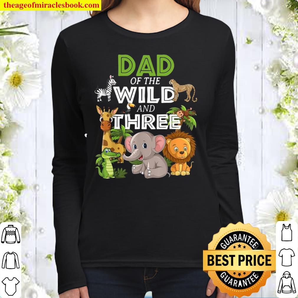 Animals dad of the wild and three Women Long Sleeved