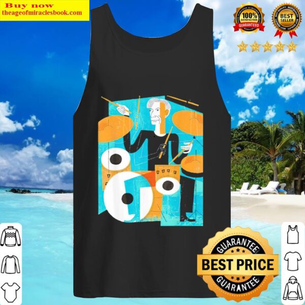 Awesome poster rip charlie watts Tank Top