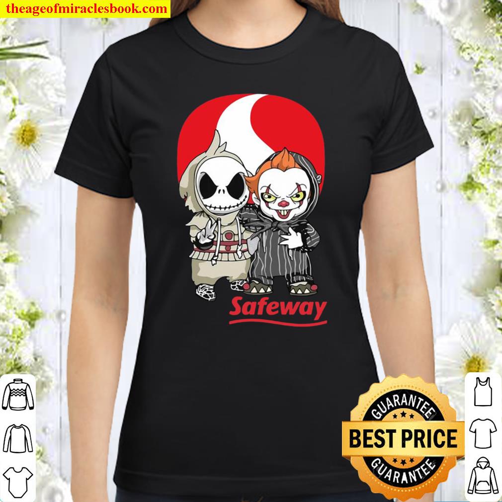 Baby jack skellington and pennywise safeway Classic Women T Shirt