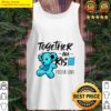 Bear together we rise foster love Tank Top