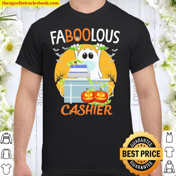 Boo faboolous cashier Halloween Shirt