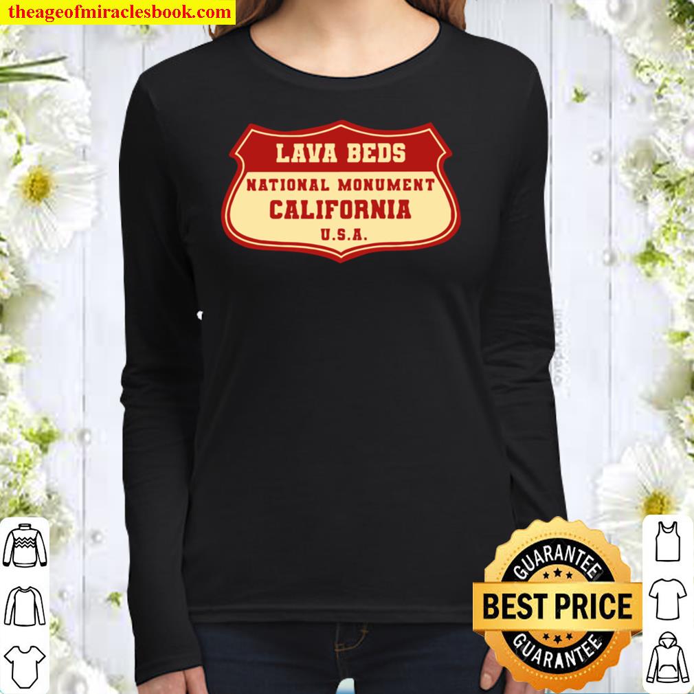 California Lava Beds National Monument Women Long Sleeved