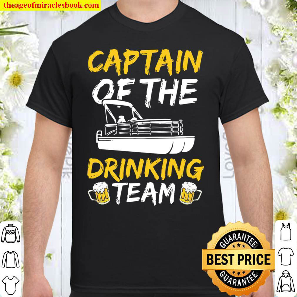 Official Captain Of The Drinking Team Shirt