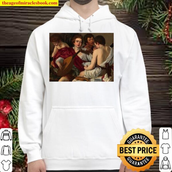 Caravaggios The Musicians Painting Lovers Hoodie 1