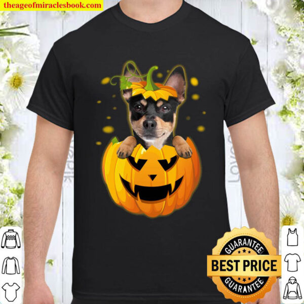 Chihuahua Pumpkin Squad Halloween Funny Dog Lover Shirt