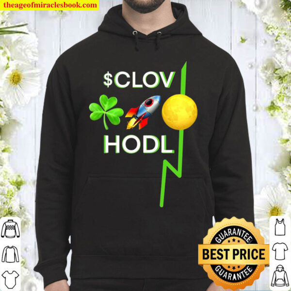 Clov Stock Trading Hodl Short Squeeze Graphical Hoodie