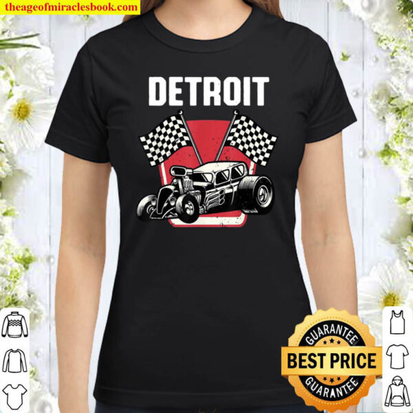 Detroit Cruise – Motor City Woodward Hot Rod Race Car Classic Women T Shirt