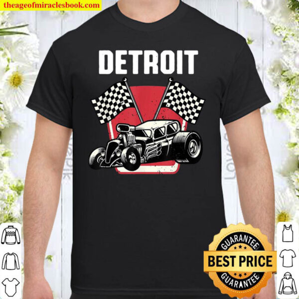 Detroit Cruise – Motor City Woodward Hot Rod Race Car Shirt