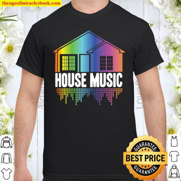 Disc Jockey House Music Party Shirt