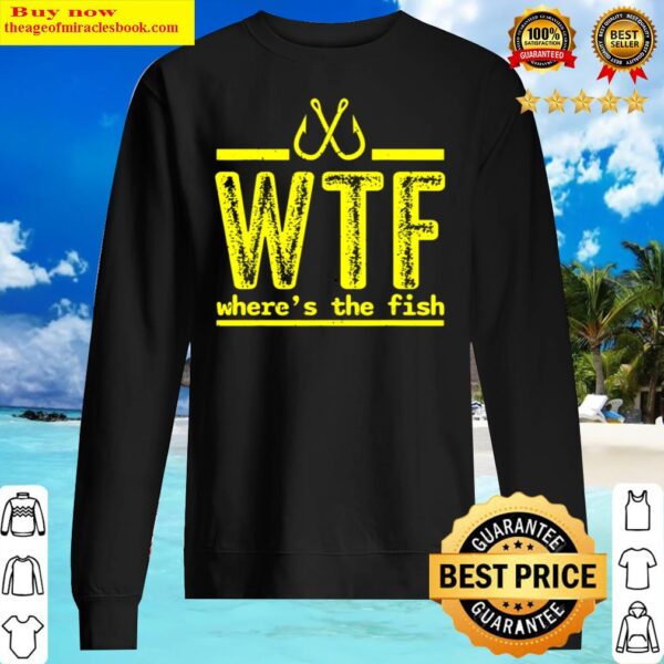 Fisher WTF Where s The Fish Sweater