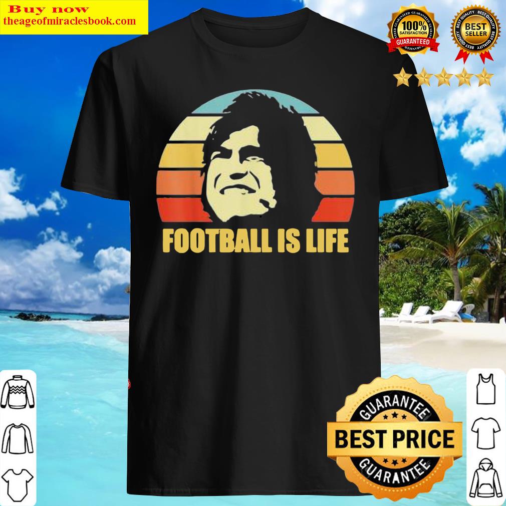 Football Is Life Football And Soccer Vintage Retro