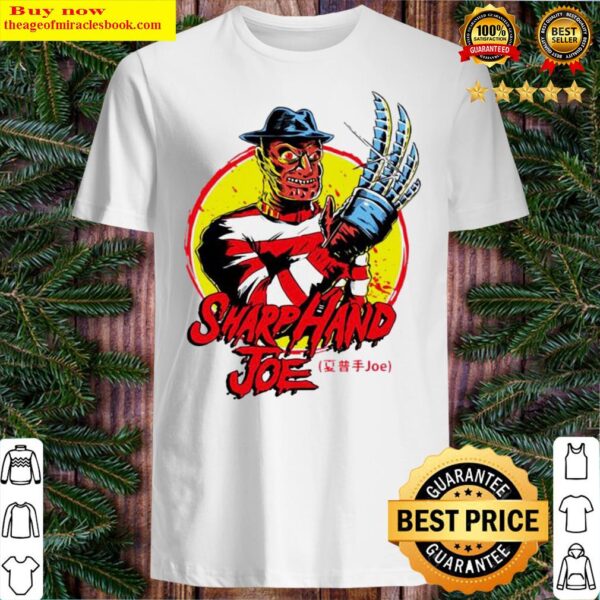 Freddy Krueger sharp hand Joe Halloween Shirt