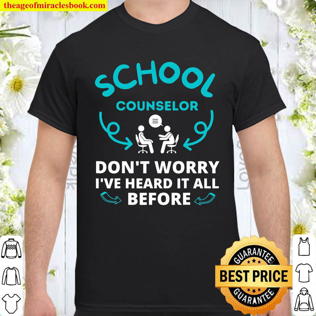 Official Funny School Counselor Appreciation For Teacher & Student T-Shirt