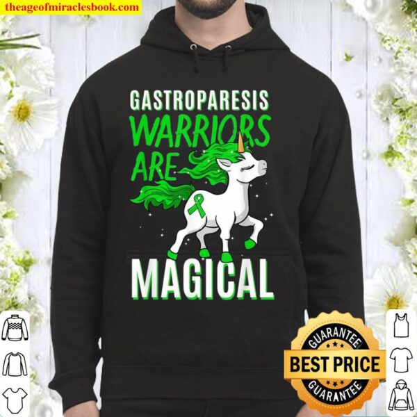 Gastroparesis Awareness Stomach Paralysis Unicorn Hoodie