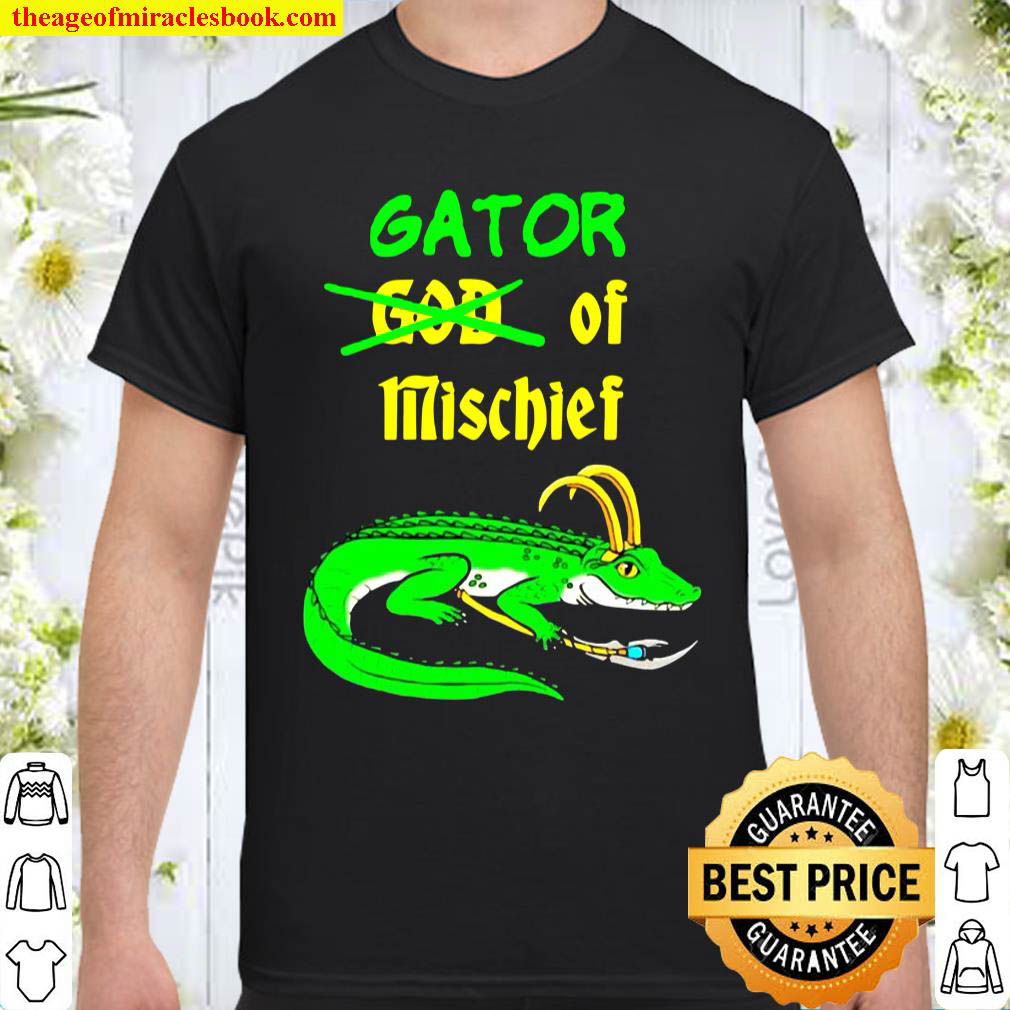 Official Gator Of Mischief Loki shirt