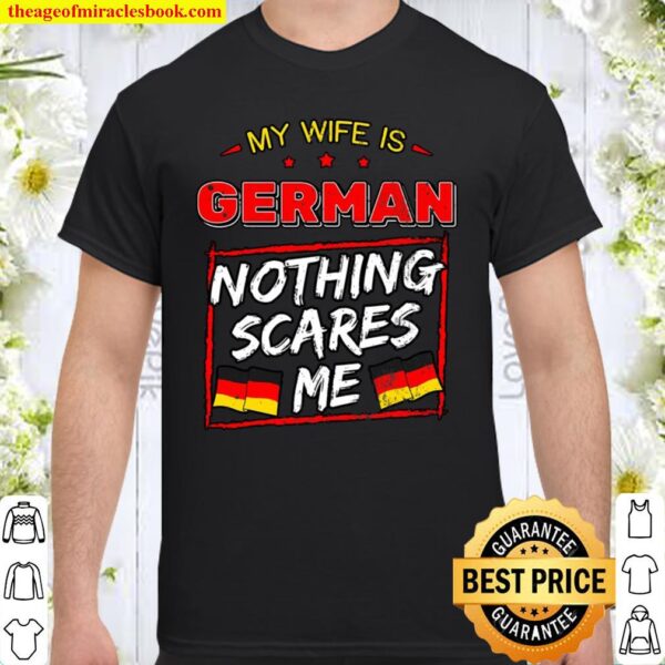 German husband germany flag family wife girl Shirt