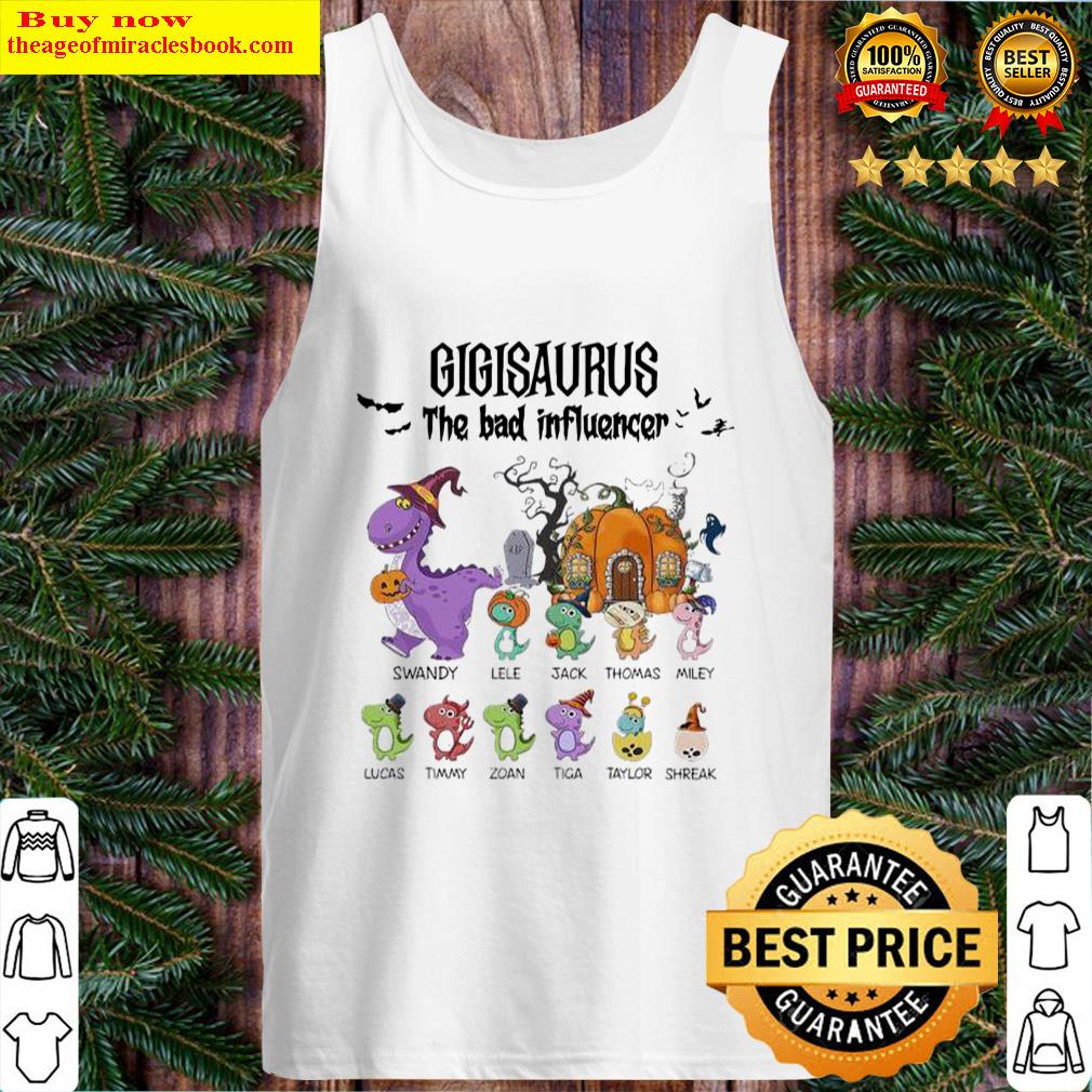 Gigisaurus Witch the bad influencer halloween Tank Top