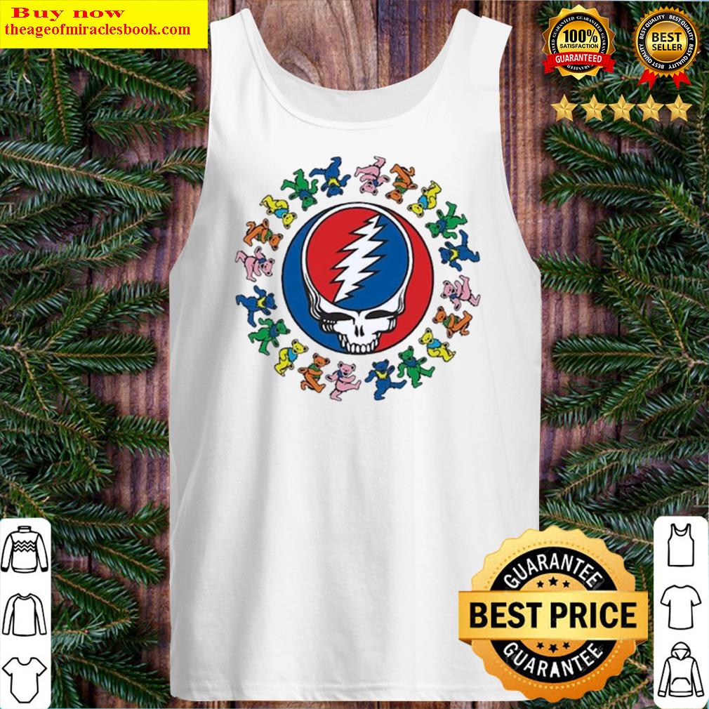 Grateful dead dancing bears and steal your face Tank Top