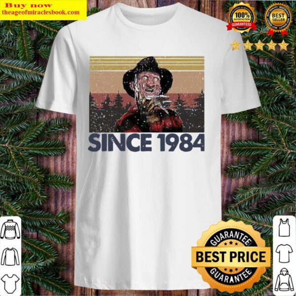 Halloween Freddy Krueger killin it since 1984 vintage Shirt