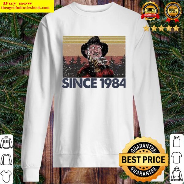 Halloween Freddy Krueger killin it since 1984 vintage Sweater