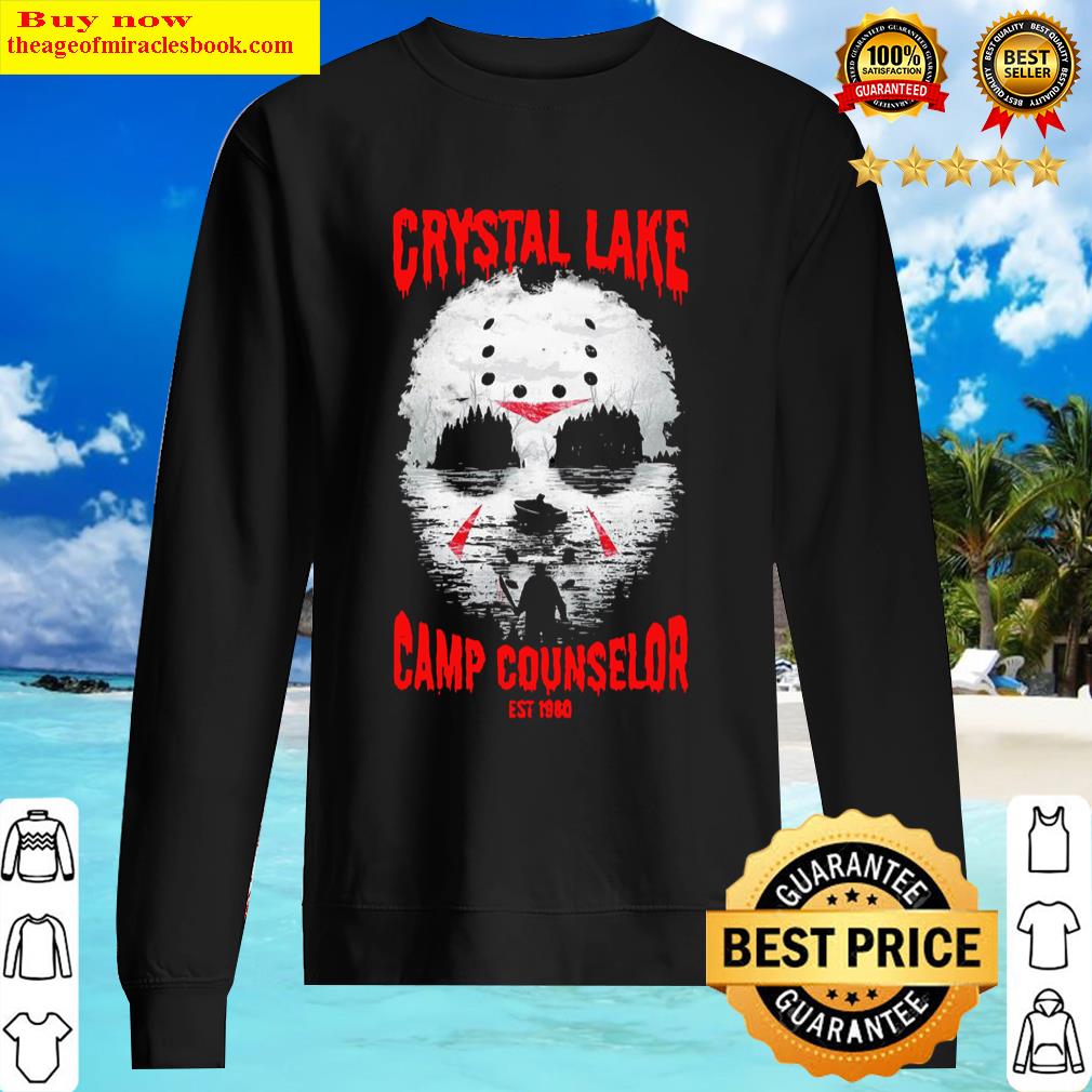 Halloween Michael Myers Crystal Lake Camp Counselor Sweater