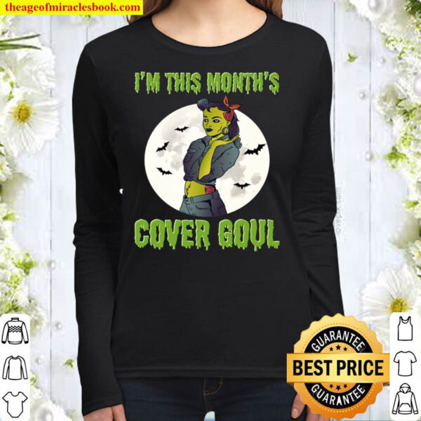 Halloween Witch Funny for Women Cover Ghoul Zombie Graphic Women Long Sleeved