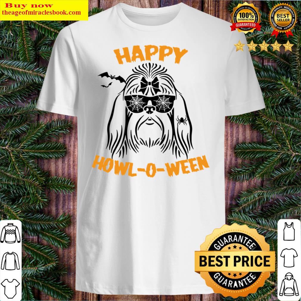 Official Happy Howloween Shih Tzu Dog Halloween Costume Shirt