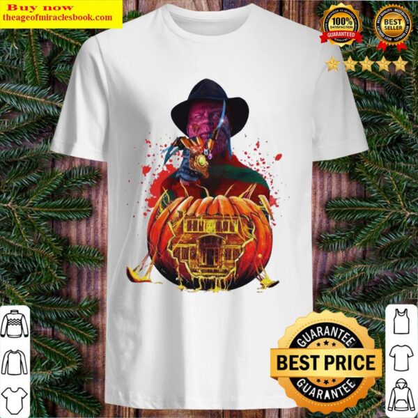 Hulk Freddy Krueger Pumpkin Halloween Shirt