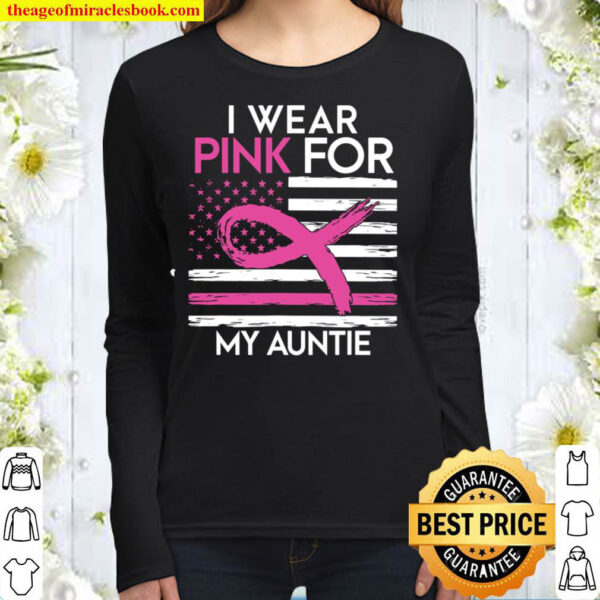 Husband Of A Warrior Breast Cancer Awareness Support Squad Women Long Sleeved
