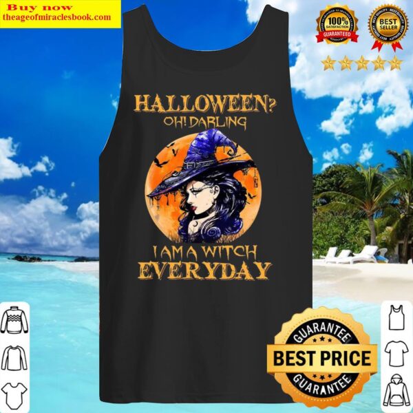 I Am A Witch Everyday Halloween Tank Top