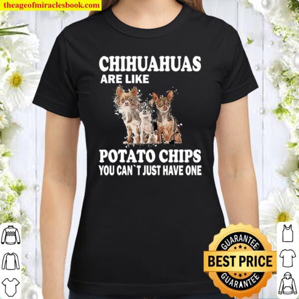 I love my chihuahua chiwawa dog dog owner Classic Women T Shirt