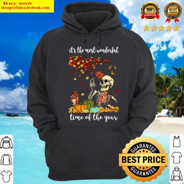 It s the most wonderful time of the year skull Hoodie