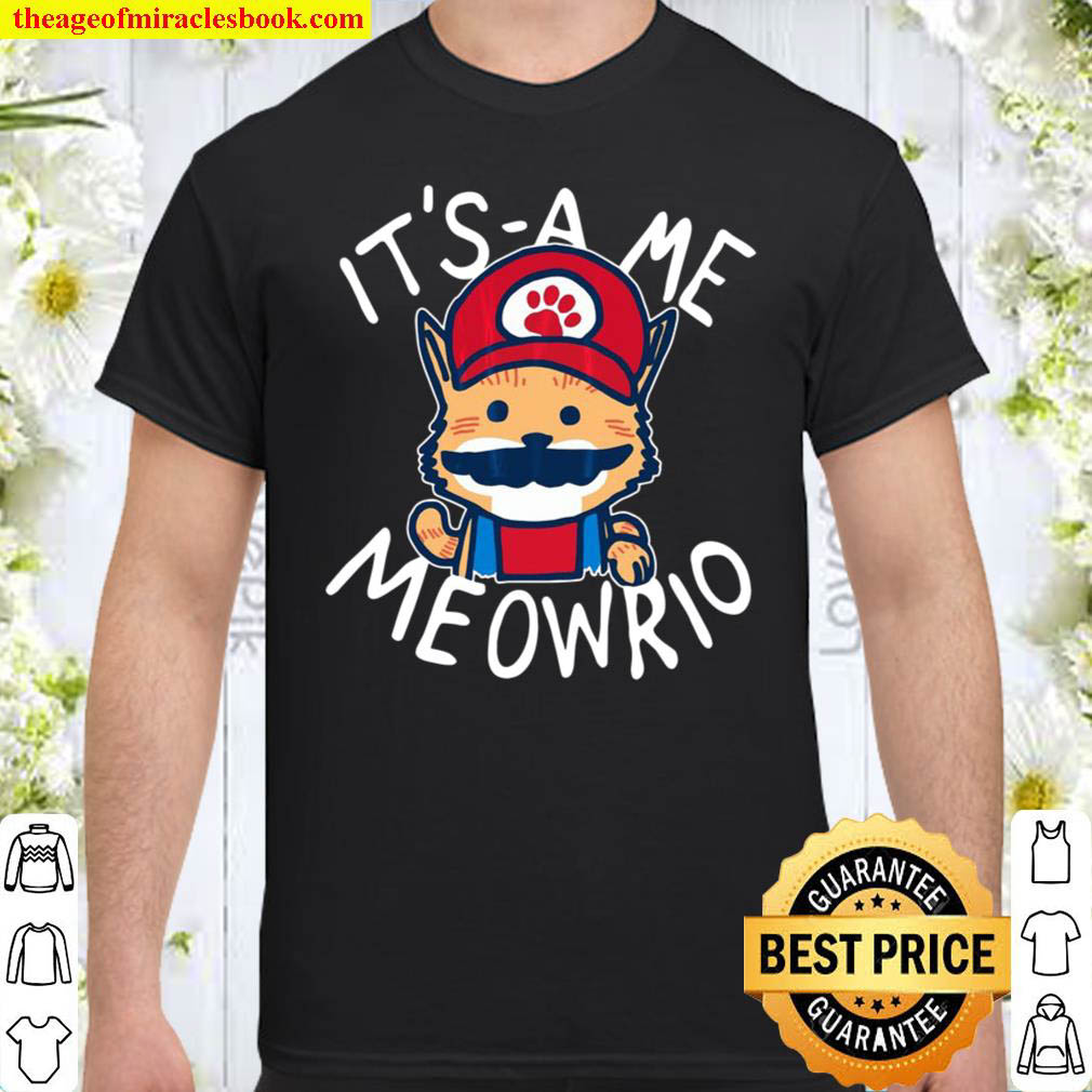 [Best Sellers] – It’s A Me Meowrio, Love Cat Shirt