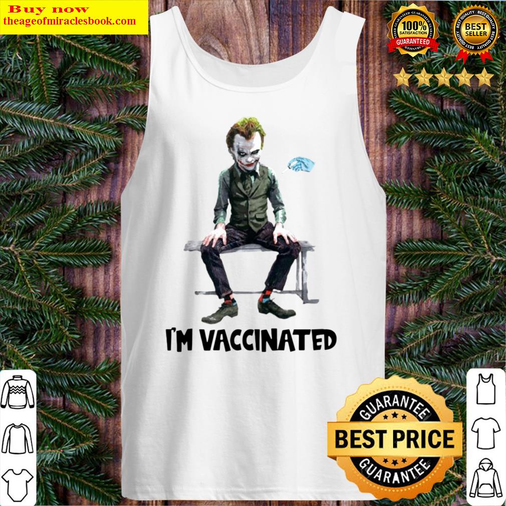 Joker Im Vaccinated Dc Comics Tank Top