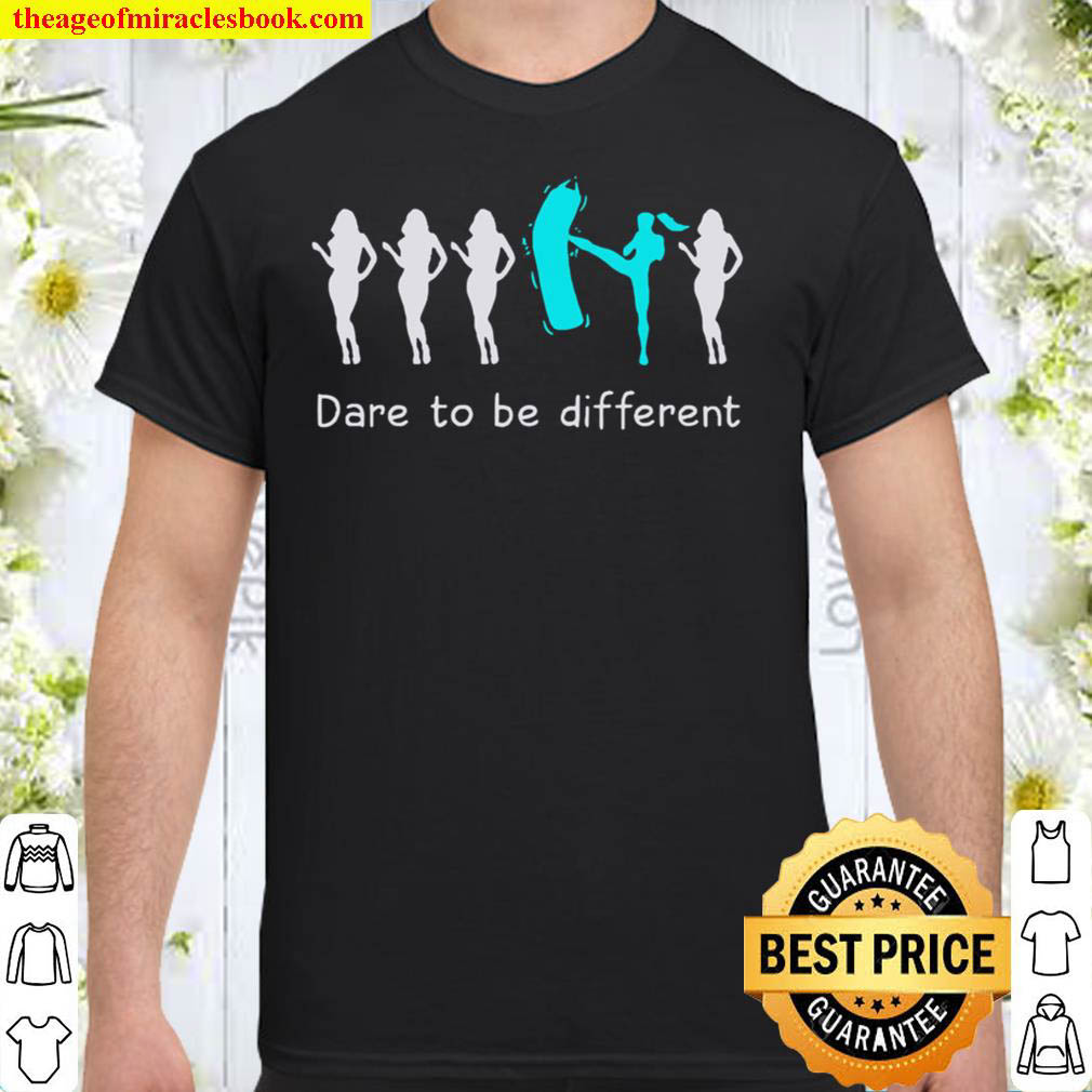 Official Kickboxing Dare To Be Lady Different T-Shirt