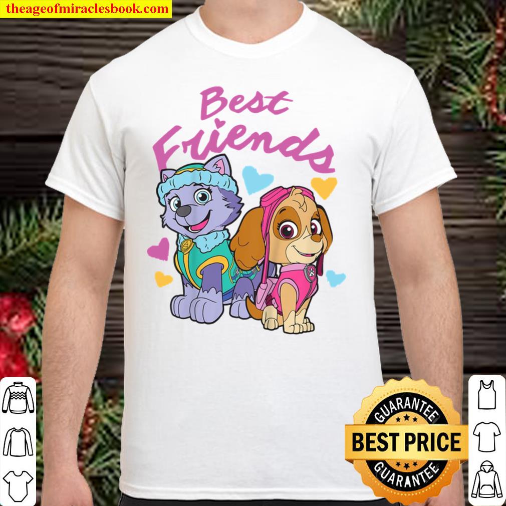 Official Kids Paw Patrol Skye & Everest Best Friends shirt
