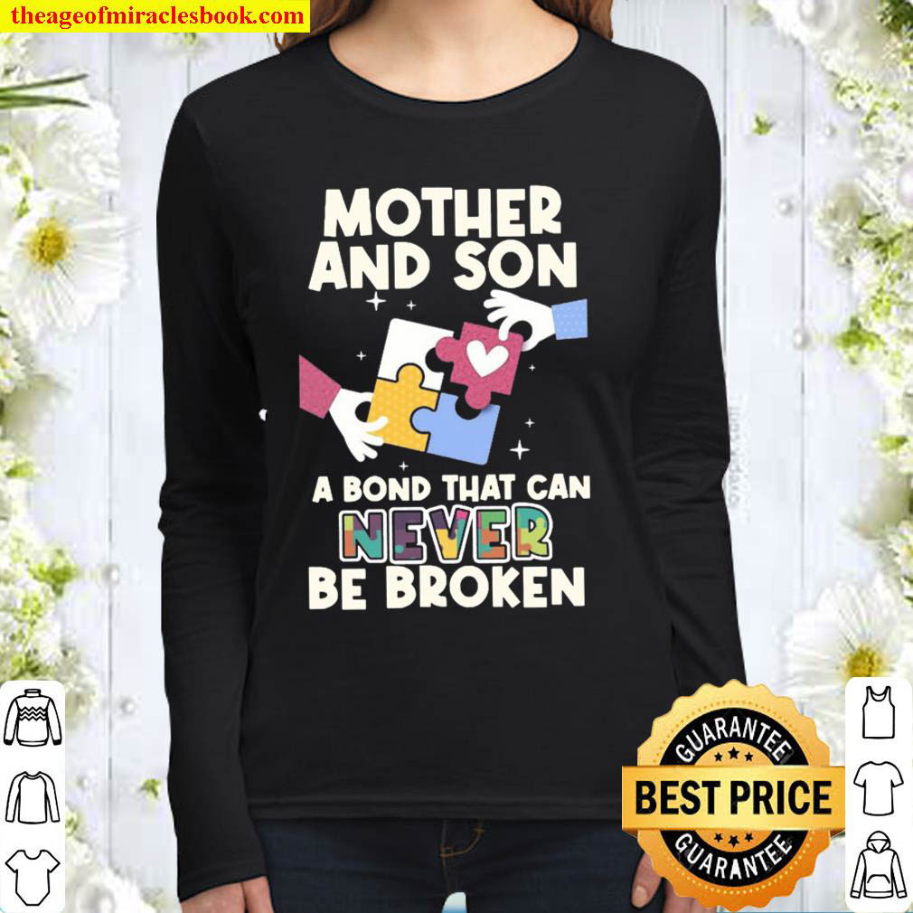 Mother And Son A Bond That Can Never Be Broken Women Long Sleeved