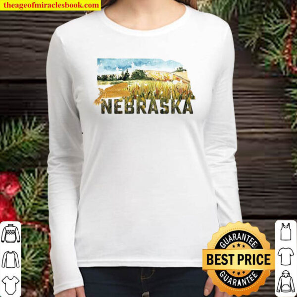 Nebraska Women Long Sleeved